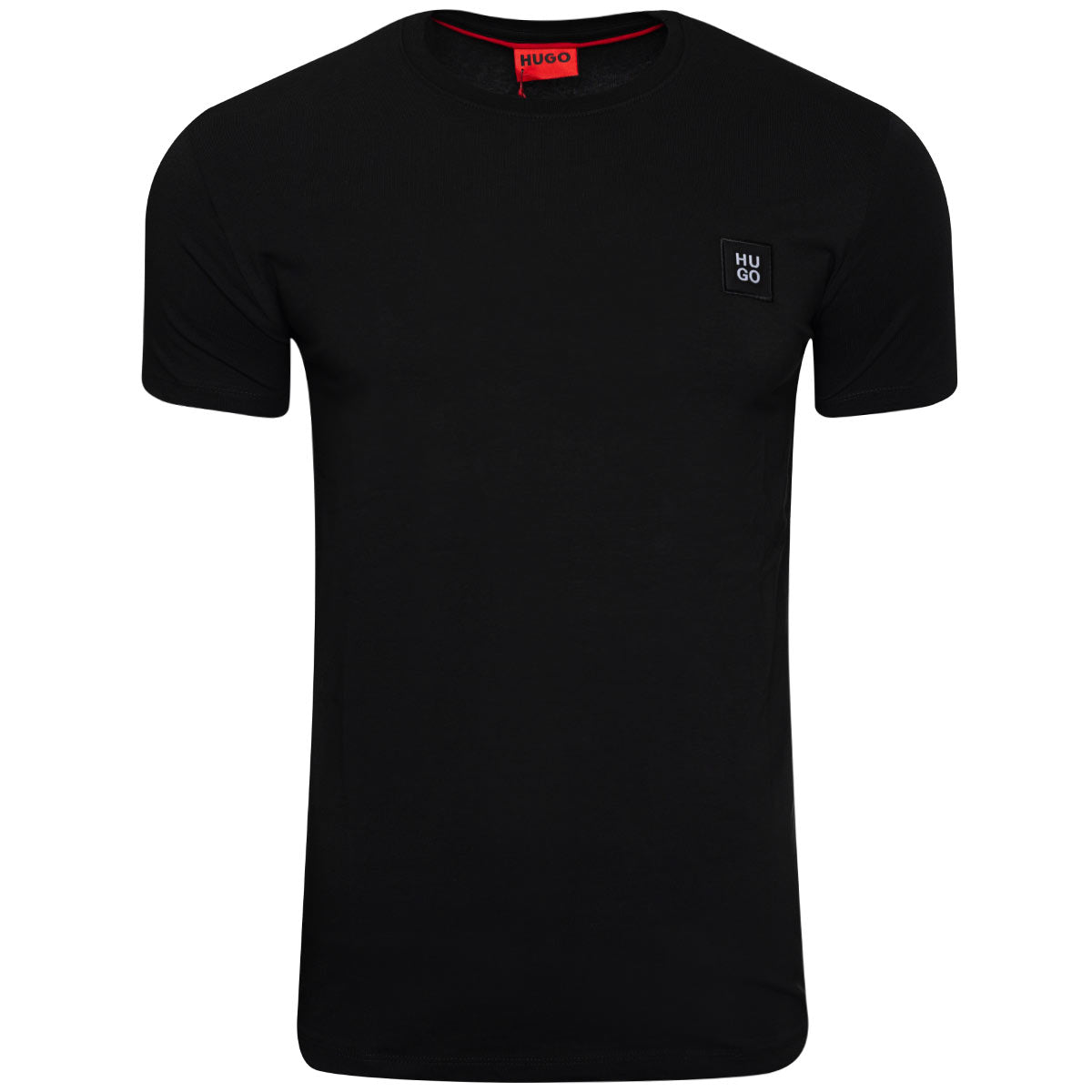 Koszulka męska t-shirt HUGO BAWEŁNA czarna