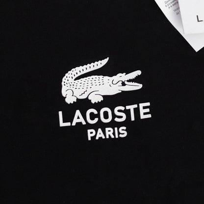 Koszulka t-shirt męska LACOSTE BAWEŁNA czarna