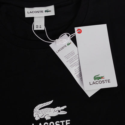 Koszulka t-shirt męska LACOSTE BAWEŁNA czarna