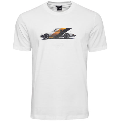 Koszulka męska t-shirt BOSS biała BAWEŁNA
