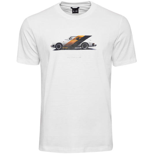 Koszulka męska t-shirt BOSS biała BAWEŁNA
