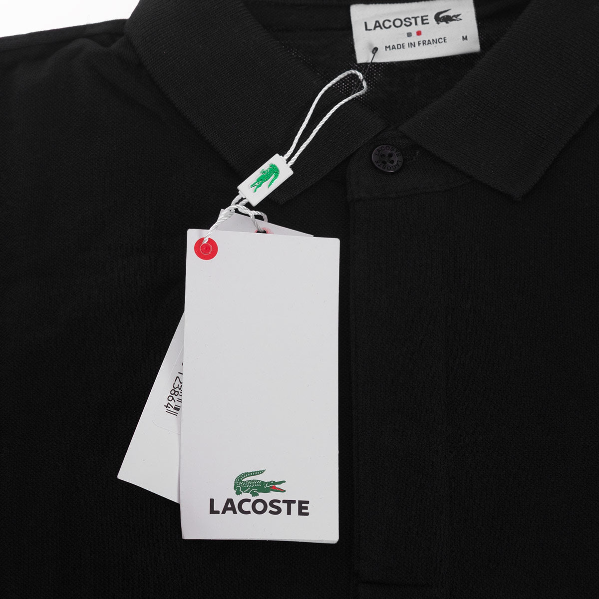 Koszulka Polo męska LACOSTE BAWEŁNA czarna