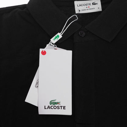 Koszulka Polo męska LACOSTE BAWEŁNA czarna