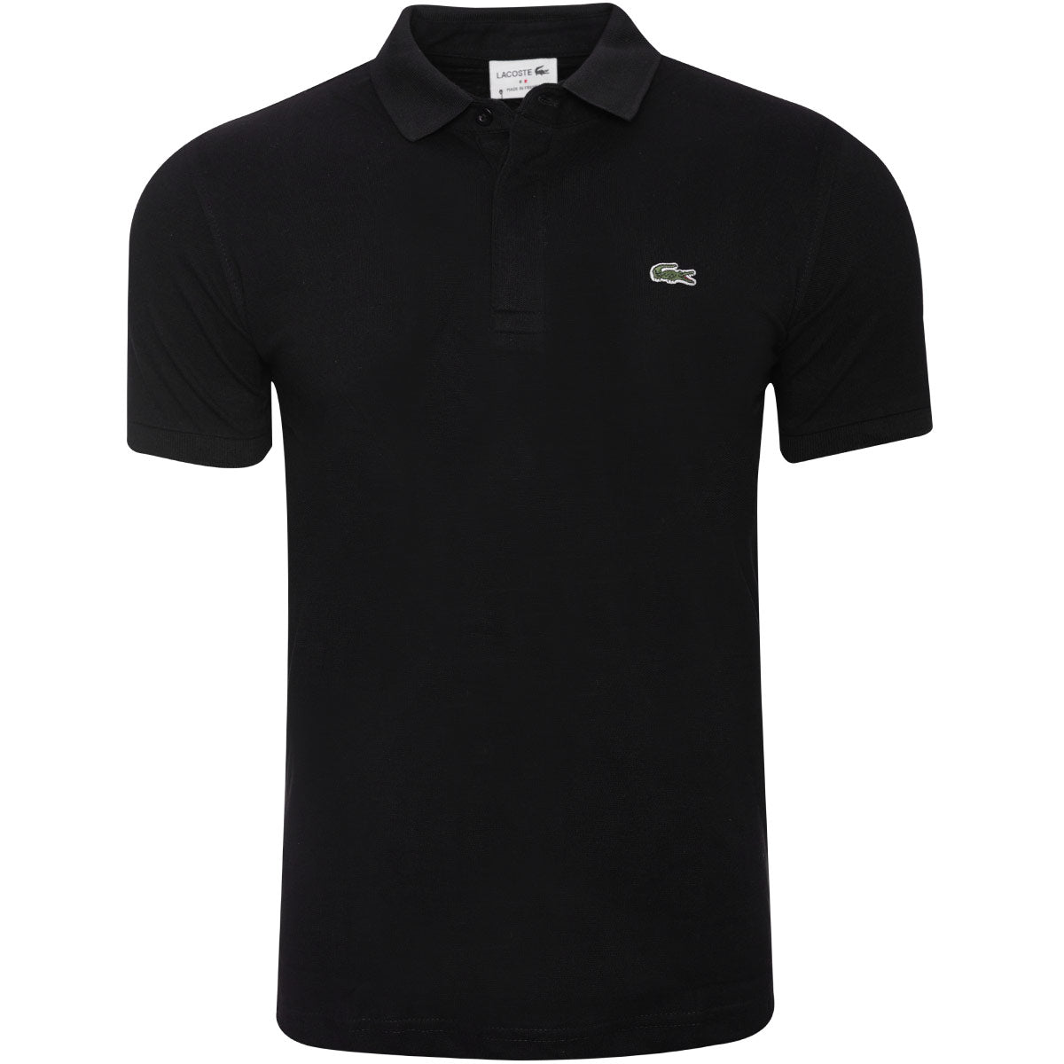 Koszulka Polo męska LACOSTE BAWEŁNA czarna