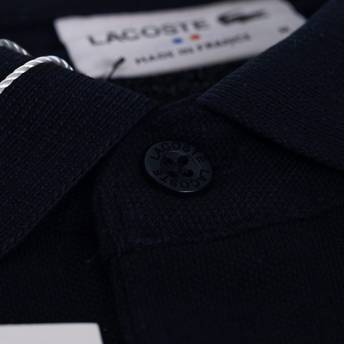 Koszulka Polo męska LACOSTE BAWEŁNA granatowa