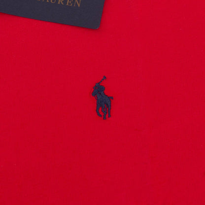 Koszulka męska t-shirt czerwona POLO RALPH LAUREN 100% BAWEŁNA