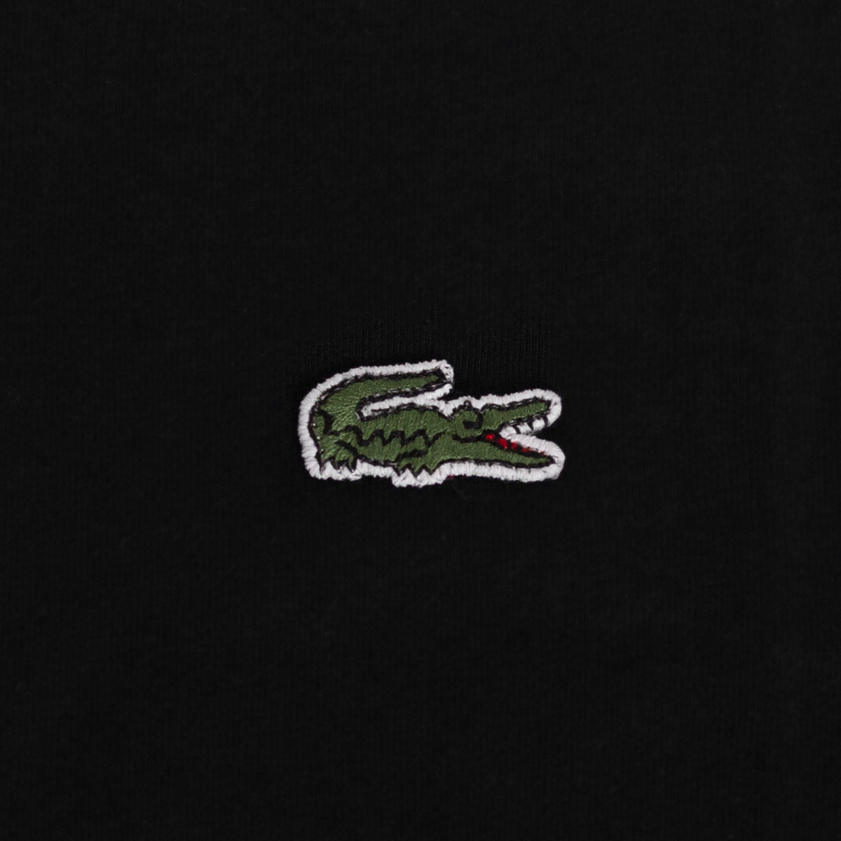Koszulka t-shirt męska LACOSTE BAWEŁNA czarna