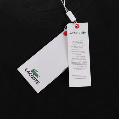 Koszulka t-shirt męska LACOSTE BAWEŁNA czarna
