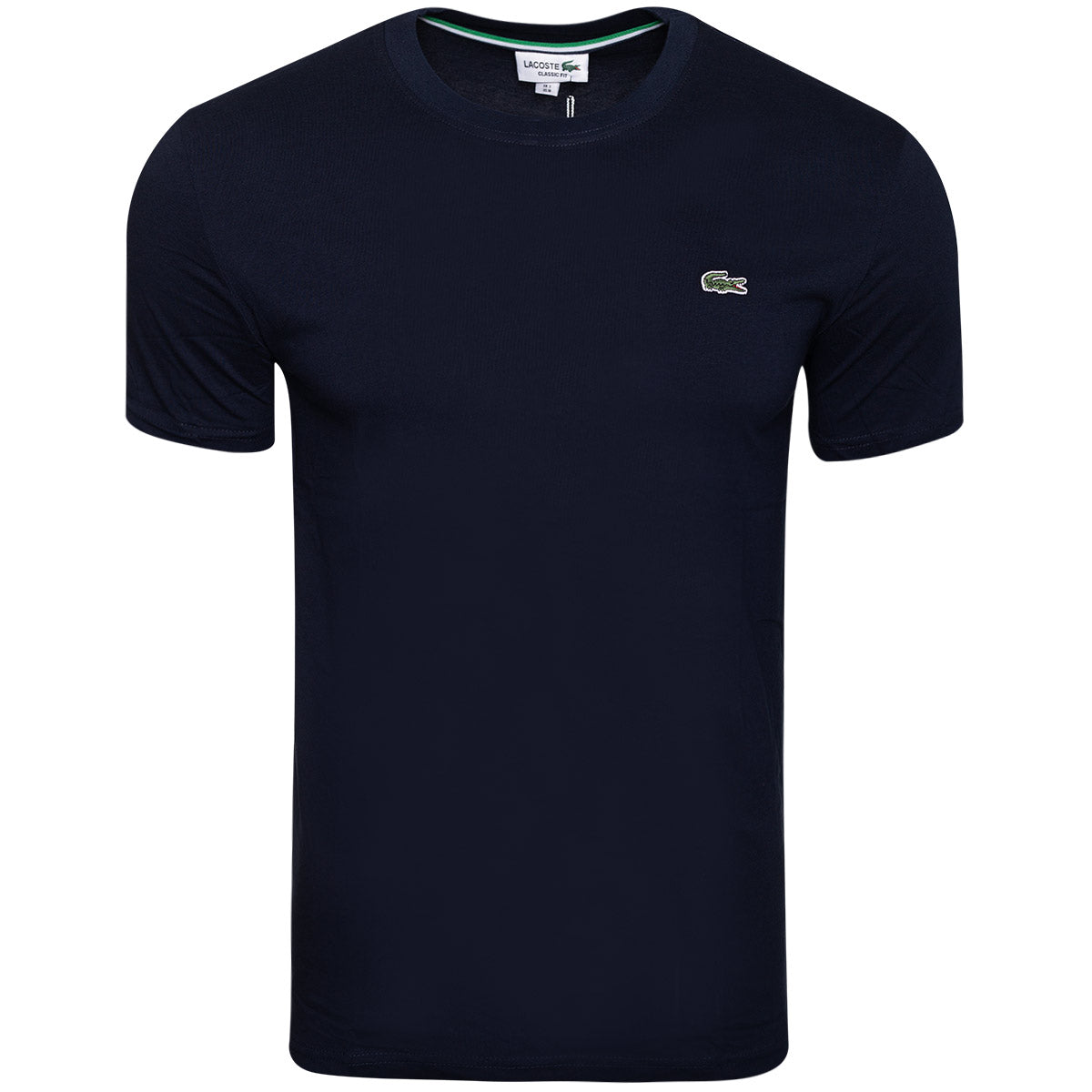 Koszulka t-shirt męska LACOSTE BAWEŁNA granatowa