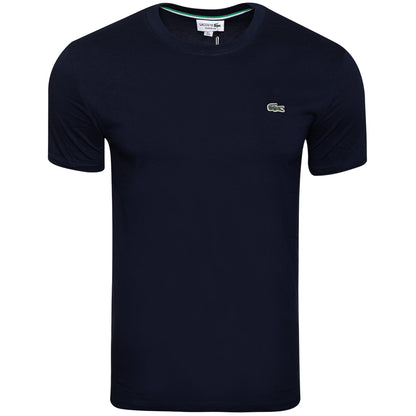 Koszulka t-shirt męska LACOSTE BAWEŁNA granatowa