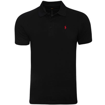 Koszulka Polo męska POLO RALPH LAUREN BAWEŁNA czarna