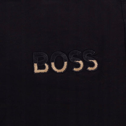 Spodnie męskie dresowe HUGO BOSS 100% BAWEŁNA czarne
