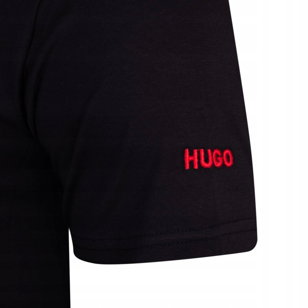 Koszulka męska t-shirt HUGO 100% bawełna czarna