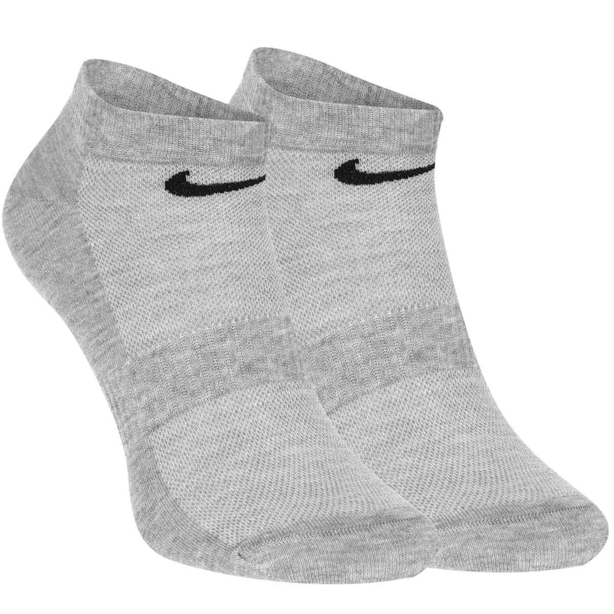 Męskie skarpetki GIFTBOX PREZENT stopki NIKE 6P czarne,białe,szare one size