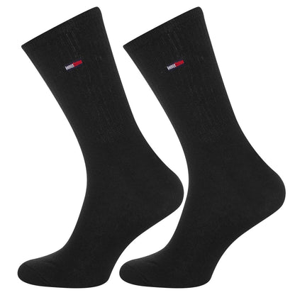 Skarpetki TOMMY HILFIGER 9 PAR skarpety bawełna długie czarne