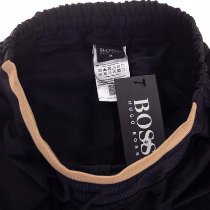 Spodnie męskie dresowe HUGO BOSS 100% BAWEŁNA czarne