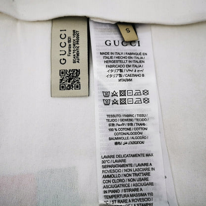 Koszulka męska t-shirt GUCCI 100% bawełna biała