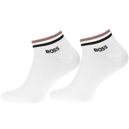 Męskie skarpetki GIFTBOX PREZENT stopki BOSS 6P czarne, białe, szare one size