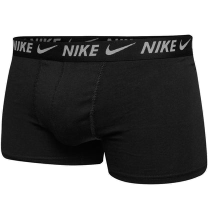 GIFTBOX Bokserki męskie NIKE majtki PREZENT 3 PARY BAWEŁNA szare, czarne, granatowe