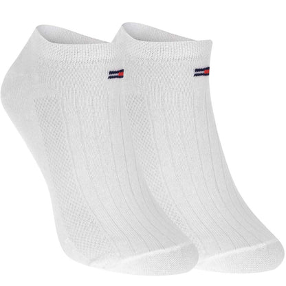 Skarpetki TOMMY HILFIGER stopki 12 par BAWEŁNA białe/szare/czarne