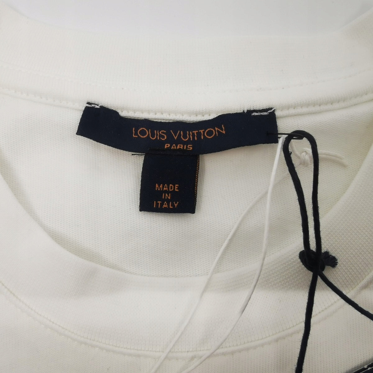 Koszulka męska t-shirt LOUIS VUITTON 100% bawełna biała