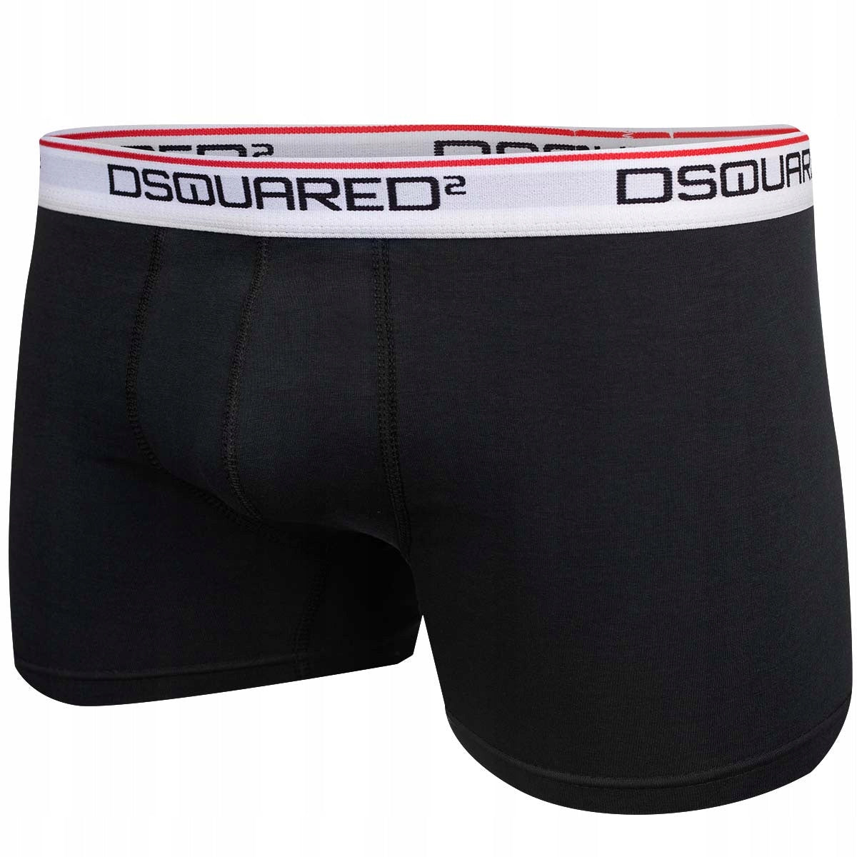 Męskie bokserki bawełniane majtki DSQUARED2 3P czarne, granatowe, szare