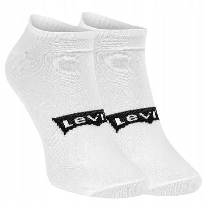 Skarpetki LEVI'S stopki 12 par bawełna białe
