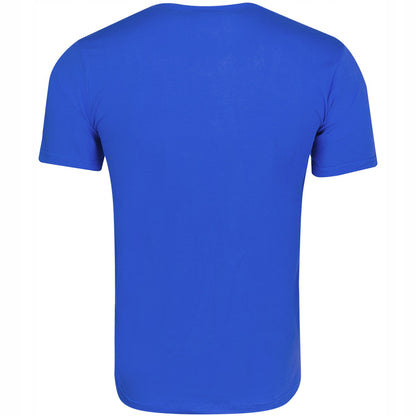 Koszulka męska t-shirt TOMMY HILFIGER 100% bawełna niebieska