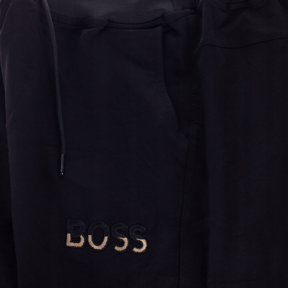 Spodnie męskie dresowe HUGO BOSS 100% BAWEŁNA czarne