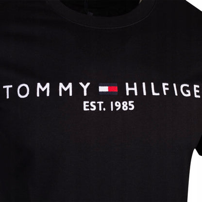 Koszulka męska t-shirt TOMMY HILFIGER 100% bawełna czarna