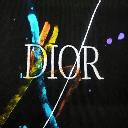 Koszulka męska t-shirt DIOR 100% bawełna czarna