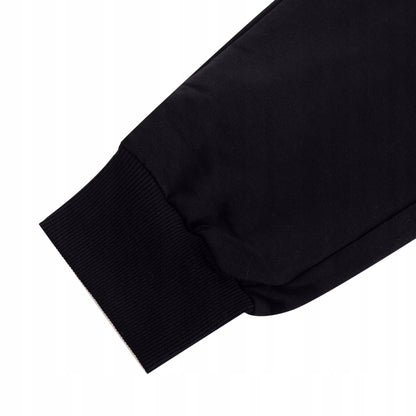 Spodnie męskie dresowe HUGO BOSS 100% bawełna czarne