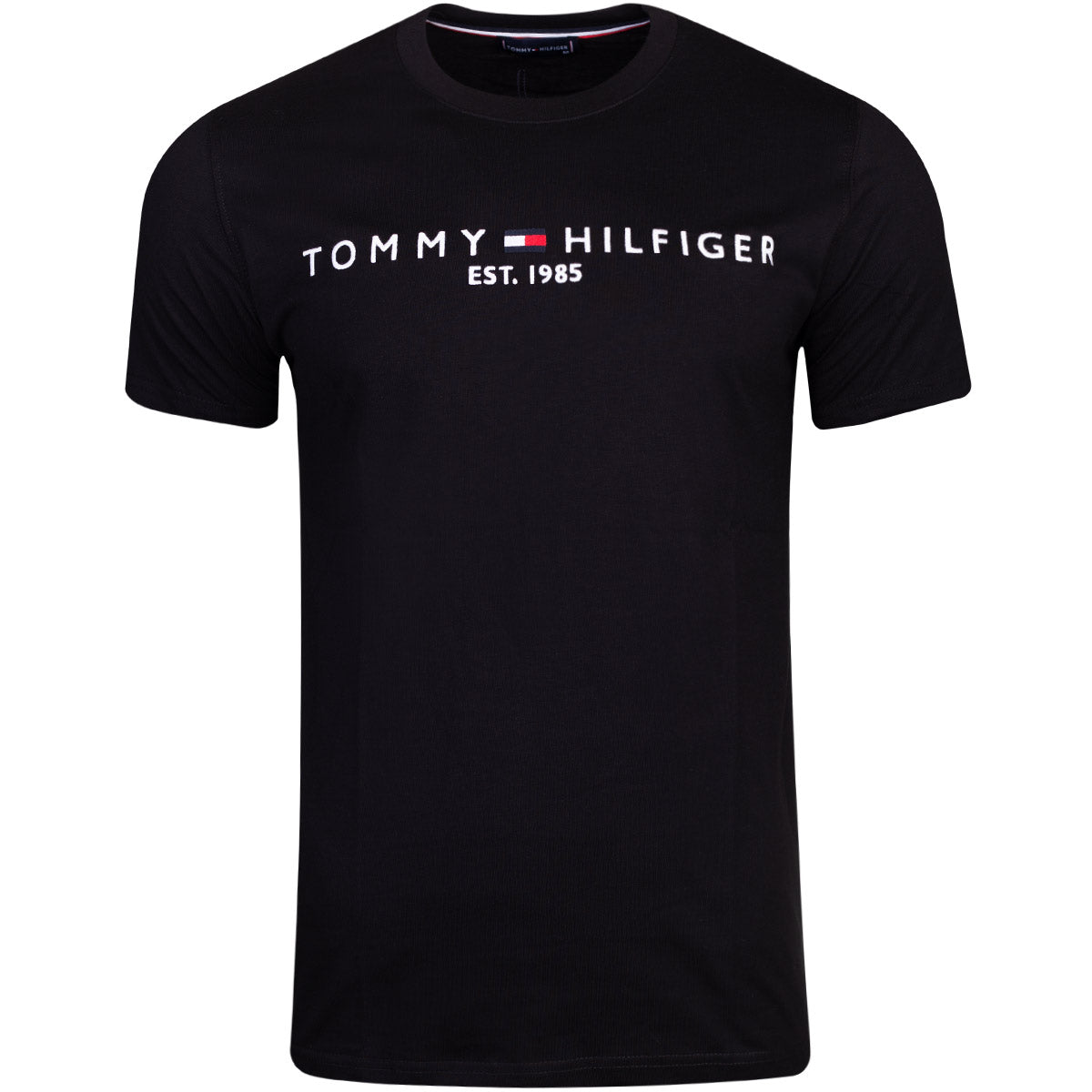 Koszulka męska t-shirt TOMMY HILFIGER 100% bawełna czarna