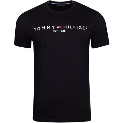 Koszulka męska t-shirt TOMMY HILFIGER 100% bawełna czarna