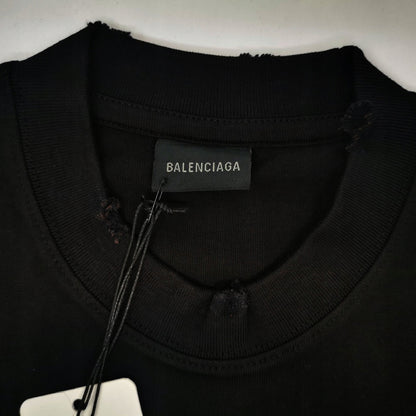 Koszulka męska t-shirt BALENCIAGA 100% bawełna czarna