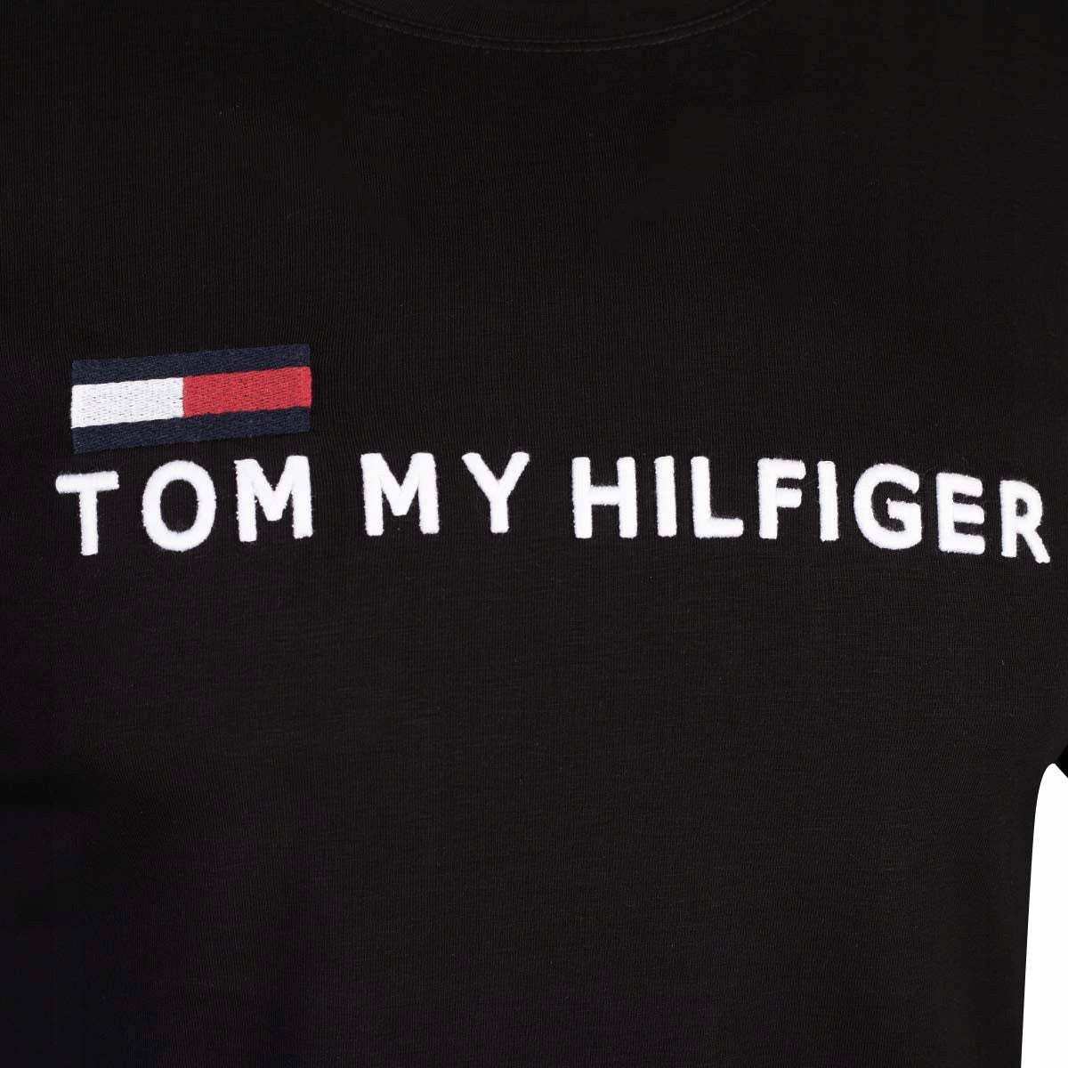 Koszulka męska t-shirt TOMMY HILFIGER 100% bawełna czarna