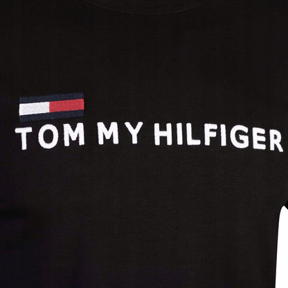 Koszulka męska t-shirt TOMMY HILFIGER 100% bawełna czarna