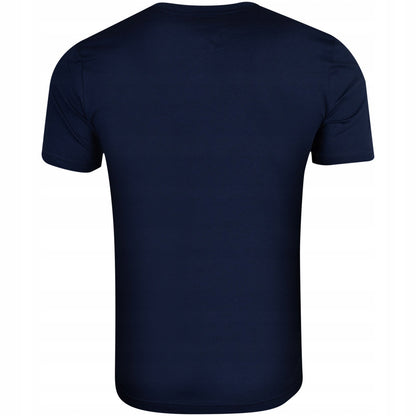 Koszulka męska t-shirt TOMMY HILFIGER 100% bawełna granatowa
