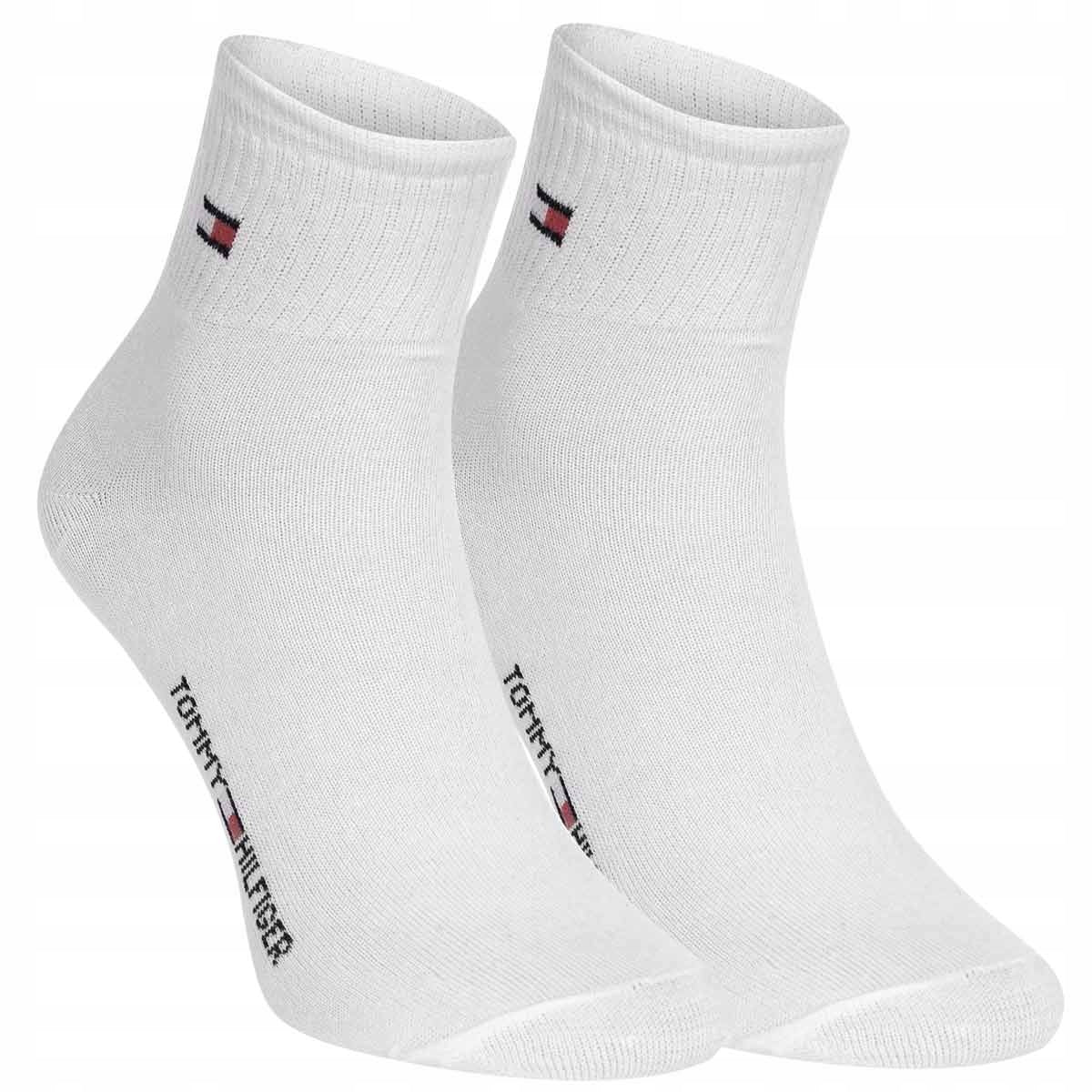 Skarpetki TOMMY HILFIGER skarpety 12 par bawełna czarne/szare/białe
