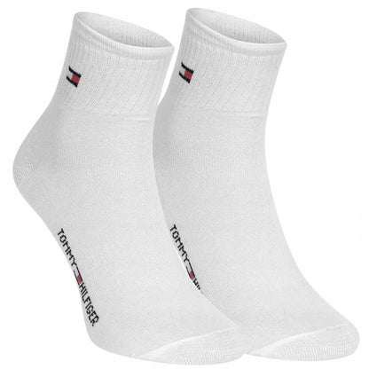Skarpetki TOMMY HILFIGER skarpety 12 par bawełna czarne/szare/białe