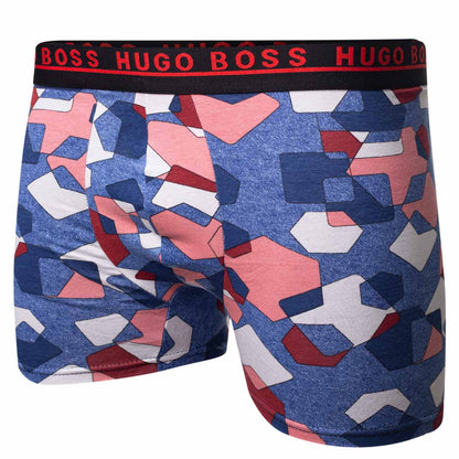 GIFTBOX Bokserki męskie HUGO BOSS majtki PREZENT 3 PARY BAWEŁNA jeansowe
