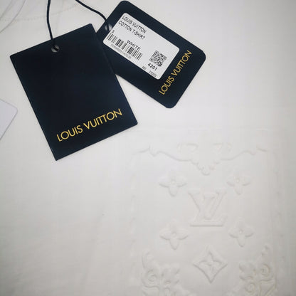 Koszulka męska t-shirt LOUIS VUITTON 100% bawełna biała