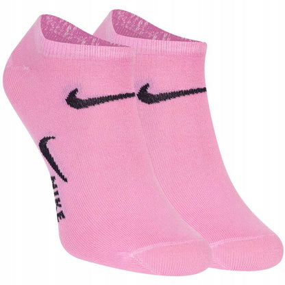 Skarpetki NIKE stopki 12 PAR pomarańczowe/różowe/limonkowa zieleń