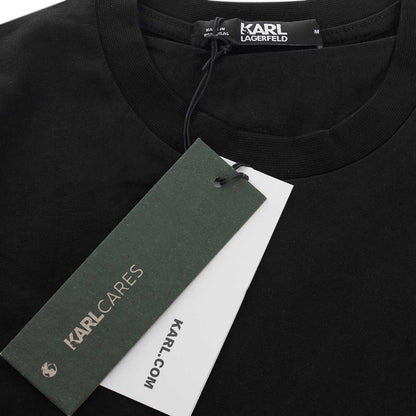 Koszulka męska t-shirt KARL LAGERFELD BAWEŁNA czarna