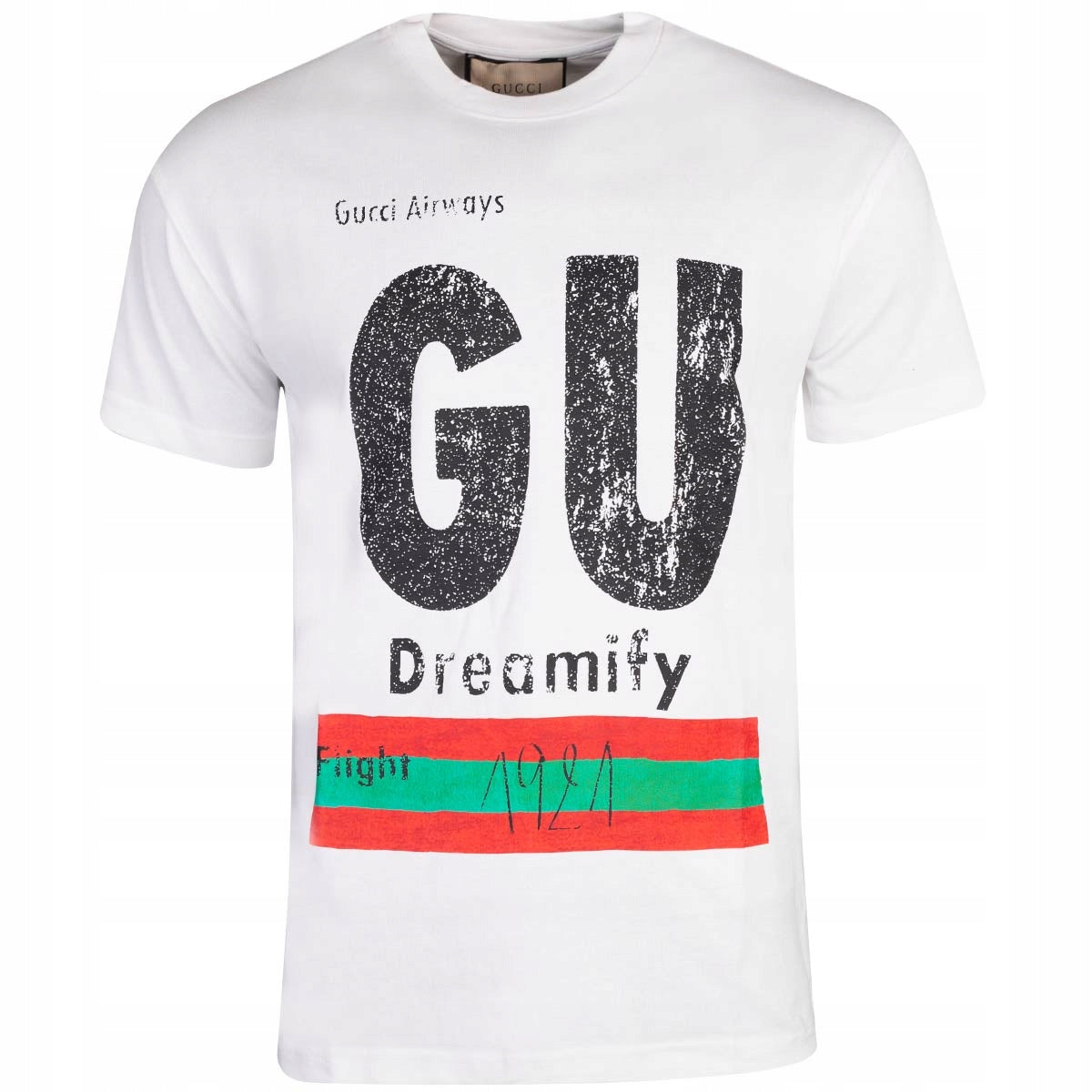 Koszulka męska t-shirt GUCCI 100% bawełna biała