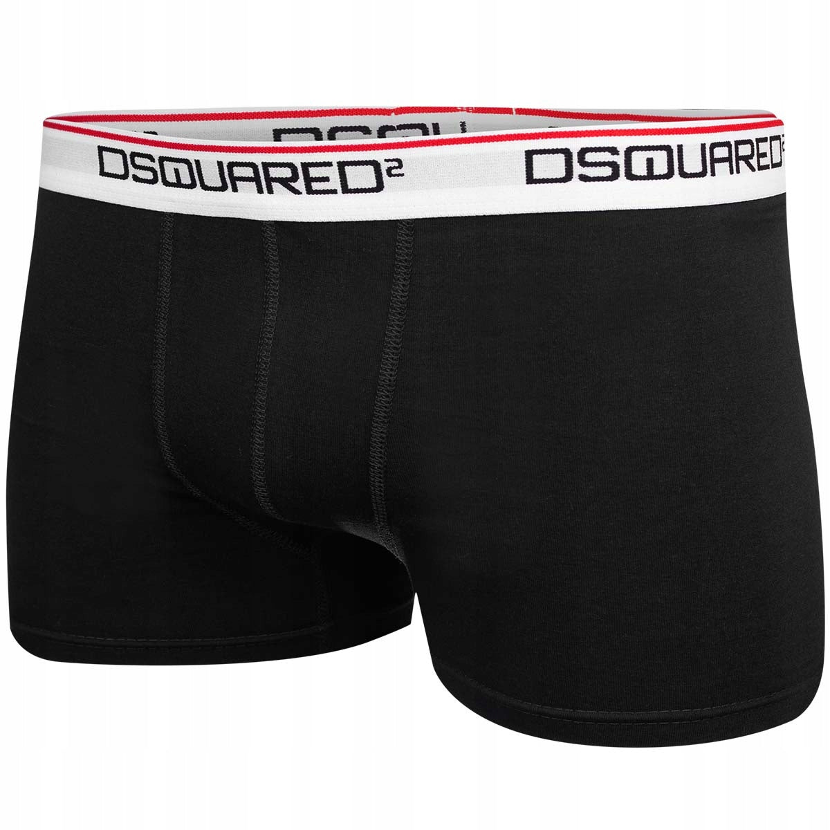 Męskie bokserki bawełniane majtki DSQUARED2 3P czarne, granatowe, szare