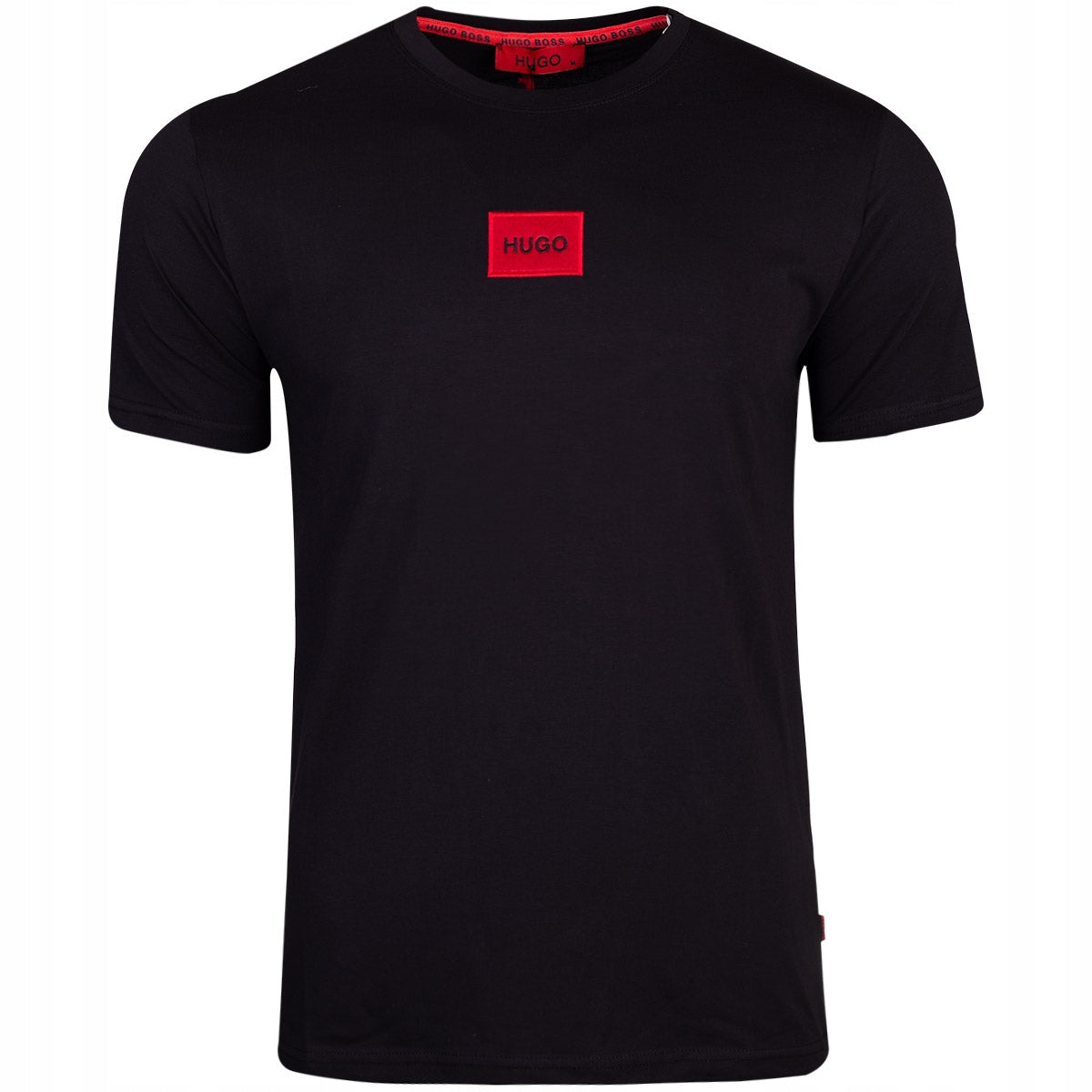 Koszulka męska t-shirt HUGO 100% bawełna czarna