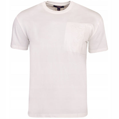 Koszulka męska t-shirt LOUIS VUITTON 100% bawełna biała