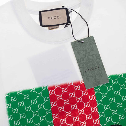 Koszulka męska t-shirt GUCCI 100% bawełna biała